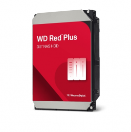 Western Digital WD80EFPX 3.5" NAS Drive: 8TB Red Plus HDD SATA3 6Gb/s 215MB/s 5640 RPM 256MB Cache 3-Year Limited Warranty