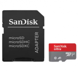 SanDisk Ultra microSDXC, SQUAC 1TB, A1, C10, U1, UHS-I, 150MB/s R, 4x6,  10Y SDSQUAC-1T00-GN6MN