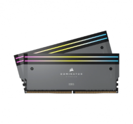 CORSAIR DOMINATOR TITANIUM 96GB (2 x 48GB) DDR5 6000 CL30-36-36-76 1.40V AMD EXPO - GREY CMP96GX5M2B6000Z30