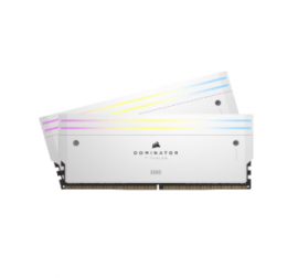 CORSAIR DOMINATOR TITANIUM 96GB (2 x 48GB) DDR5 6000 CL30-36-36-76 1.40V AMD EXPO & Intel XMP - White CMP96GX5M2B6000Z30W