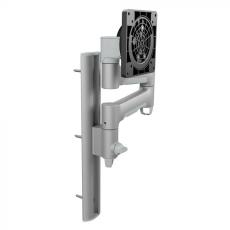 Atdec AWMS-46W35 Single 18.1&quot; Monitor Arm on 13.7&quot; Wall Channel, Silver AWMS-46W35-S