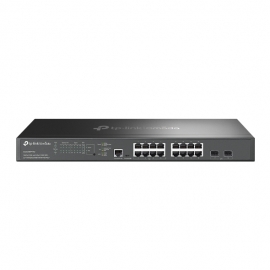 TP-LINK 16-PORT MANAGED 2.5GBASE L2+ SWITCH, POE+(8), 10GE SFP+(2), 5YR WTY SG3218XP-M2