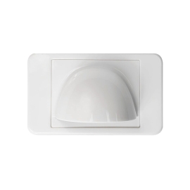 Bullnose Wall Plate: White 016.000.1000