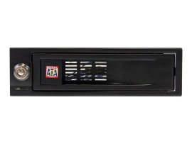 Startech.Com 5.25" Trayless Hot Swap Mobile Rack For 3.5" Sata Hdd 2YR HSB100SATBK