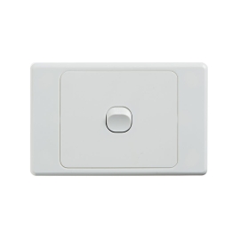 4C | Ultima 1 Gang Switch 250V 16AX | Horizontal 040.000.0067