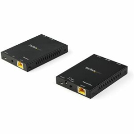 StarTech.com Video Extender Transmitter/Receiver - Wired - 1 Input Device - 1 Output Device - 50 M Range - 2 X Network (Rj-45) - 1 X HDMI In - 1 X HDMI Out - 3840 X 2160 Video Resolution - 4K - Twisted Pair - Category 6 ST121HD20V