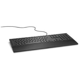 Dell Multimedia Keyboard (Us English) - KB216 - Black; Retail Packaging - Play/Pause, Rewind, Fast-forward, Volume Control Hot Key(s) 580-AHHG