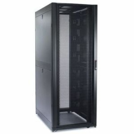 NetShelter Sx 42U 750mm Wide X 1200mm Deep Enclosure With Sides Black AR3350