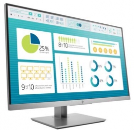 Hp Elitedisplay E273 (1fh50aa) 27" Ips 16:9 1920x1080 5ms 5m:1 Vga Hdmi Dp 3xusb H-adj Pivot