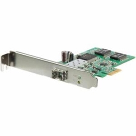 StarTech.com Gigabit Ethernet Card For Computer - 1000Base-X - Plug-in Card - PCI Express X1 - 2 Gbit/s Data Transfer Rate - 1 Port(s) PEX1000SFP2
