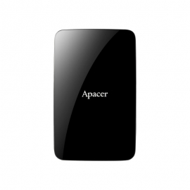Apacer AC233 4TB HDD USB 3.1 2.5" EXT Hard Disk, Black, Retail Package (AP4TBAC233B-S)
