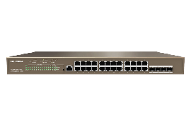 IP-COM (G5328P-24-410W) L3 Managed PoE Switch