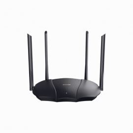 Tenda Router: AX3000 Dual-band Wi-Fi 6 802.11ax delivering both 2402Mbps at 5GHz and 574Mbps at 2.4 GHz concurrently TX9 PRO