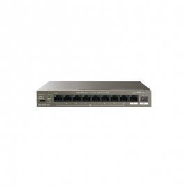 TENDA (TEG1110PF-8-102W) Port Gigabit Desktop Switch with 8-Port PoE+