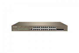 IP-COM (G5328XP-24-410W) 24GE + 4 10G SFP+ L3 Managed PoE Switch