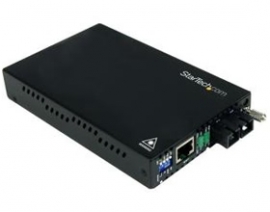 Startech 10/ 100 Mbps Single Mode Fiber Media Converter Sc 30 Km Et90110sm302