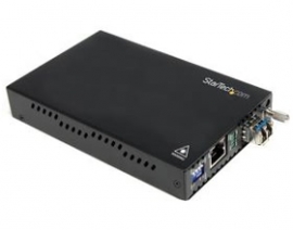 Startech Fiber Media Converter Gigabit 1000mbps Mm Fibre Lc 550m Et91000lc2