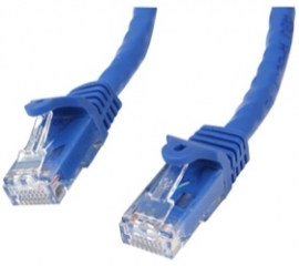 Startech 1m Blue Gigabit Snagless Rj45 Utp Cat6 Patch Cable - 1 M Patch Cord N6patc1mbl