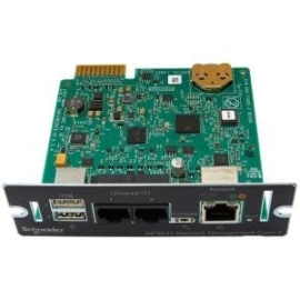 Device Monitoring And Management, Network Management Cards, NMC3 With Environmental Monitoring, Secure Remote UPS Monitoring And Management AP9641
