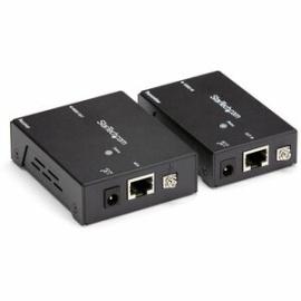 StarTech.com Video Extender Transmitter/Receiver - Wired - Taa Compliant - 1 Input Device - 1 Output Device - 70 M Range - 2 X Network (Rj-45) - 1 X HDMI In - 1 X HDMI Out - 4096 X 2160 Video Resolution - 4K - Twisted Pair - Category 6 ST121HDBTE