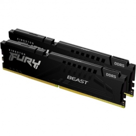 Kingston 32GB DDR5-5200MHz CL40 DIMM (Kit of 2) FURY Beast Black KF552C40BBK2-32