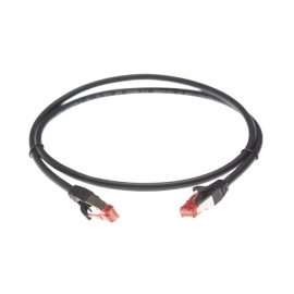 20m CAT6A S/Ftp Lszh Ethernet Network Cable | Black 004.100.2022
