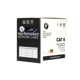 CAT6 Ethernet Cable Reel Box Utp LAN Cable W/ Solid Conductor | 305m Purple SLD.C6UTP.PURPLE.R