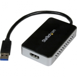 Startech Usb 3.0 To Hdmi External Video Card Multi-monitor Graphics Adapter With 1-port Usb Hub
