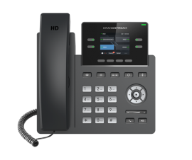 Grandstream GRP2612W 4 Line Ip Phone, 2 Sip Accounts, 320x240 Colour Screen, Hd Audio, Inbuilt WiFi, Includes Psu GRP2612W