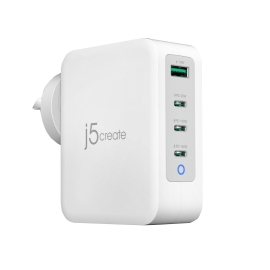 J5create JUP43130 130W GaN Usb-c 4-Port JUP43130U