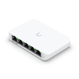 Ubiquiti Usw Flex Mini, UniFi, Layer 2 Gigabit Switch, 5x GbE RJ45 Ports, Power Via PoE (802.3af) / USB Type-C 5V 1A, USW-Flex-Mini