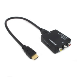 Simplecom CM401 Composite Av Cvbs 3RCA To Hdmi Video Converter 1080p Upscaling CM401