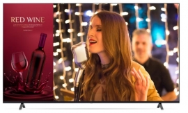 LG COMMERCIAL (UR640S) 43" UHD TV, 3840x2160, HDMI(3), LAN, USB, SPKR, VESA , 3YR 43UR640S