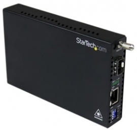 Startech Gigabit Ethernet Fiber Media Converter With Open Sfp Slot - Fiber To Ethernet Converter