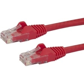 StarTech 10m CAT6 Ethernet Cable - Red Snagless Gigabit - 100W PoE Utp 250Mhz Category 6 Patch Cord Ul Certified Wiring/TIA - 10m Red CAT6 Ethernet Cable Delivers Multi Gigabit 1/2.5/5Gbps & 10Gbps Up To 160ft - 250Mhz - 24 Awg Stranded 100% Copper Ul Ra