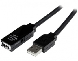 Startech 25m Usb 2.0 Active Extension Cable Mf Usb2aaext25m