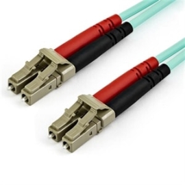 StarTech.com 7m (22ft) Lc/Upc To Lc/Upc OM3 Multimode Fiber Optic Cable, Full Duplex 50/125 Zipcord, 100G, Lszh Fiber Jumper Cord - 7m (22ft) OM3 Multimode Lc/Lc-Upc Fiber Cable; 1/10/40/100 Gbps Full Duplex; 50/125um Core W/ Aramid Sheath; Bandwidth: 20