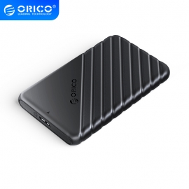 Orico 2.5" USB3.0 Micro-B Hard Drive Enclosure - Black ORICO-25PW1-U3