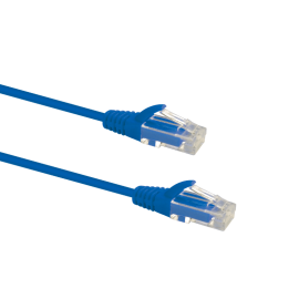 DATAMASTER S115533 CAT6 BLUE THIN PATCH 500MM 5YR 