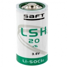DAS S3662A SAFT LSH20 3.6V BATTERY D-SIZE 1YR  33003-080