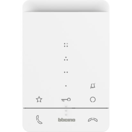 Bticino 2WIRE - CLASSE100A16E Internal Unit Audio Hands-Free White -1Yr S113185