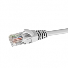 DATAMASTER S114449 CAT6 WHITE PATCH LEAD 10M 5YR 