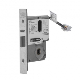 LOCKWOOD S1806A SCEC ELECTRIC MORTICE LOCK 60MM BACKSET MONITORED KOM 12-24VDC