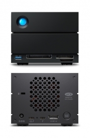 LACIE 2BIG DOCK V2 40TB 550MB/S, USB-C, THUNDERBOLT 3, DP, CARD READER, 5YR STLG40000400