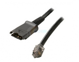 Plantronics Cable, Coil, Qd To Male Mod. Plug, Polaris (u10p) 27190-01