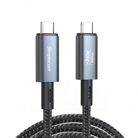 Simplecom CA615 Usb-c To Usb-c Cable USB4 40Gbps 5A 240W PD3.1 8K@60Hz 1.5M CA615