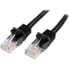 Startech 2 M Black Cat5e Snagless Rj45 Utp Patch Cable - 2m Patch Cord - Ethernet Patch Cable -