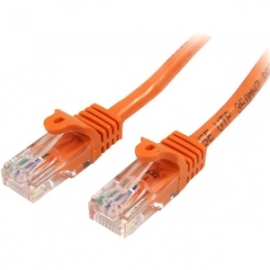 Startech 2 M Orange Cat5e Snagless Rj45 Utp Patch Cable - 2m Patch Cord - Ethernet Patch Cable