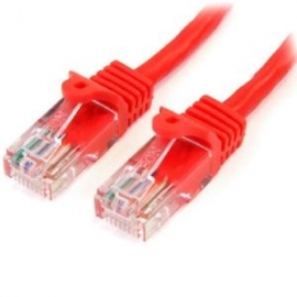 Startech 3 M Red Cat5e Snagless Rj45 Utp Patch Cable - 3m Patch Cord - Ethernet Patch Cable - Rj45