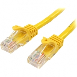 Startech 1 M Yellow Cat5e Snagless Rj45 Utp Patch Cable - 1m Patch Cord - Ethernet Patch Cable